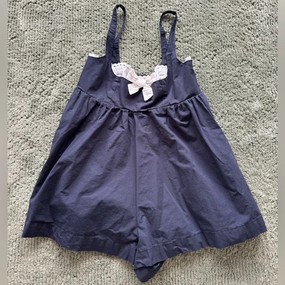 Maeve Anthropologie Layered Bustier Romper